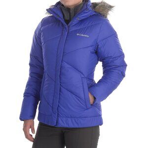 Columbia Snow Eclipse Jacket Puffer Coat Parka Grape Purple Size 1X